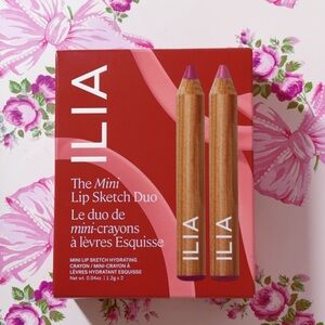 ILIA The Mini Lip Sketch Duo NIB